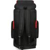 Mochila De Senderismo Para Viajes Montañismo Escalada Camping Trekking 70l Hombres Mujeres Macuto Impermeable Rojo