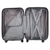 Maleta Para Cabina Equipaje De Mano Viajar En Avión Rigida Viaje 4 Ruedas 360º Giratorias Color Gris (57x35x23cm)