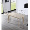 Mesa Comedor Extensible Galia, De Madera, 140 Cm Hasta 180 Cm, Roble Nordish