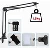 Soporte De Mesa Para Cámara Dslr Móviles Teléfonos Aros De Luz Con Brazo Articulado Escritorio Flexible