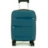 Maleta Para Cabina Equipaje De Mano Viajar En Avión Rigida Viaje 4 Ruedas 360º Giratorias (azul Marino)