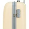 Maleta Equipaje De Mano Cabina Trolley Viajar En Avión Viaje 4 Ruedas 360º Giratorias. (beige)