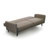 Sofá Cama Axel, Sofá 3 Plazas Abertura Clic Clac 214x85x85 Cm Color Beige Tostado