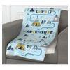 Manta Para Cama Sofá Y Sillón, Sherpa Manta Polar Lisa De Tacto Suave Infantil Para Niños (155 X 125cm) Piticampaña