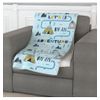 Manta Para Cama Sofá Y Sillón, Sherpa Manta Polar Lisa De Tacto Suave Infantil Para Niños (155 X 125cm) Piticampaña