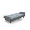 Sofá Cama Axel, Sofá 3 Plazas Abertura Clic Clac 214x85x85 Cm Color Gris Claro