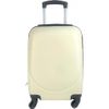 Maleta De Cabina Equipaje De Mano Trolley Viaje Avion Rígida 4 Ruedas Giratorias Esquinas Reforzadas 52x33x20cm (beige)