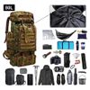 Mochila Militar De Senderismo Tactica Para Viajes Montañismo Escalada Camping Trekking 80l