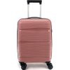 Maleta Para Cabina Equipaje De Mano Viajar En Avión Rigida Viaje 4 Ruedas 360º Giratorias (rosa Palo)