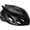 Rudy Project Rush Black - Titanium (shiny) Visor - Free Pads Incl. - Casco Ciclismo