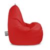 Puff Pera Relax Polipiel  Exterior O Interior Rojo Happers Xl