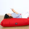 Puff Pera Relax Polipiel  Rojo Happers Xl