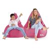 Puff Pera Polipiel Indoor Fucsia Happers Xl