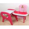 Trona Para Bebé Convertible En Mesa Y Silla, Modelo Panda Rosa. Trona O Silla Para Niños.