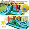 Castillo Hinchable Tobogán Acuático Inflable Para Niños Con Tobogán Costway 470 X 370 X 190 Cm