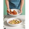 Lifver Cuencos Grandes Para Pasta De 24,8 Cm, 1,4 Litros, Juego De 4