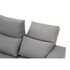 Sofa Chaise Longue Lytir Izquierda Gris Perla Desenfundable Respaldo Reclinable 273x145 Cm 4 Plazas Tanuk