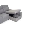 Sofa Chaise Longue Forseti Derecho Gris Perla Tejido Con Sistema Acualine 4 Plazas 230x155 Cm Tanuk