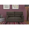 Sofa Saga 3 Plazas Marron Desenfundable 155x82 Cm Tanuk