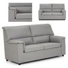 Sofa Saga 2 Plazas Gris Perla Desenfundable 125x82 Cm Tanuk