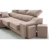 Sofa Chaise Longue Sultan Izquierda Crudo 4 Plazas 260x150 Cm Tanuk