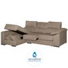 Sofa Chaise Longue Hela Reversible Caoba 4 Plazas 265x150 Cm Tanuk