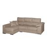 Sofa Chaise Longue Hela Reversible Caoba 4 Plazas 265x150 Cm Tanuk