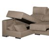 Sofa Chaise Longue Hela Reversible Caoba 4 Plazas 265x150 Cm Tanuk