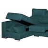 Sofa Chaise Longue Hela Reversible Esmeralda 4 Plazas 265x150 Cm Tanuk