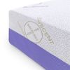 Colchon Nucleo Hr Con Viscogel Y Tejido Lavanda Lavendel Matrax 105x180 Cm Altura 20 Cm Tanuk