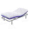 Pack  Colchon 75x200 Nucleo Hr Con Viscogel Y Almohada Con Tejido Lavanda Tanuk Lavendel Matrax