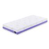 Pack  Colchon 90x180 Nucleo Hr Con Viscogel Y Almohada Con Tejido Lavanda Tanuk Lavendel Matrax