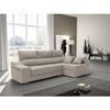 Sofa Chaise Longue Loki Derecha Caoba Tejido Con Sistema Acualine Y Desenfundable 4 Plazas 225x150 Cm Tanuk