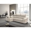 Sofa Chaise Longue Loki Izquierda Arena Tejido Con Sistema Acualine Y Desenfundable 4 Plazas 225x150 Cm Tanuk