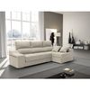 Sofa Chaise Longue Loki Derecha Beige Tejido Con Sistema Acualine Y Desenfundable 4 Plazas 225x150 Cm Tanuk