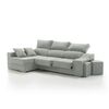 Sofa Chaise Longue Loki Izquierda Jade Tejido Con Sistema Acualine Y Desenfundable 4 Plazas 225x150 Cm Tanuk