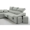 Sofa Chaise Longue Loki Izquierda Jade Tejido Con Sistema Acualine Y Desenfundable 4 Plazas 225x150 Cm Tanuk