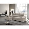 Sofa Chaise Longue Kvasir Izquierda Caoba Tejido Con Sistema Acualine 4 Plazas 260x150 Cm Tanuk