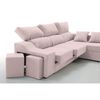 Sofa Chaise Longue Sultan Derecha Salmon 4 Plazas 260x150 Cm Tanuk