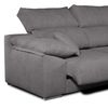 Sofa Chaise Longue Lodurr Derecha Gris Marengo Tejido Con Sistema Acualine 4 Plazas 294x160 Cm Tanuk