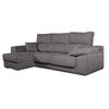 Sofa Chaise Longue Lodurr Izquierda Gris Marengo Tejido Con Sistema Acualine 4 Plazas 294x160 Cm Tanuk