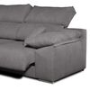 Sofa Chaise Longue Lodurr Izquierda Gris Marengo Tejido Con Sistema Acualine 4 Plazas 294x160 Cm Tanuk