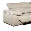 Sofa Chaise Longue Lodurr Derecha Crudo Tejido Con Sistema Acualine 4 Plazas 294x160 Cm Tanuk