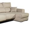 Sofa Chaise Longue Lodurr Derecha Crudo Tejido Con Sistema Acualine 4 Plazas 294x160 Cm Tanuk