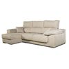 Sofa Chaise Longue Lodurr Izquierda Crudo Tejido Con Sistema Acualine 4 Plazas 294x160 Cm Tanuk