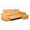 Sofa Chaise Longue Lodurr Derecha Mostaza Tejido Con Sistema Acualine 4 Plazas 294x160 Cm Tanuk