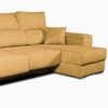 Sofa Chaise Longue Lodurr Derecha Mostaza Tejido Con Sistema Acualine 4 Plazas 294x160 Cm Tanuk