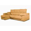 Sofa Chaise Longue Lodurr Izquierda Mostaza Tejido Con Sistema Acualine 4 Plazas 294x160 Cm Tanuk