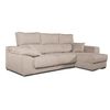 Sofa Chaise Longue Lodurr Derecha Caoba Tejido Con Sistema Acualine 4 Plazas 294x160 Cm Tanuk
