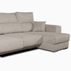 Sofa Chaise Longue Lodurr Derecha Caoba Tejido Con Sistema Acualine 4 Plazas 294x160 Cm Tanuk